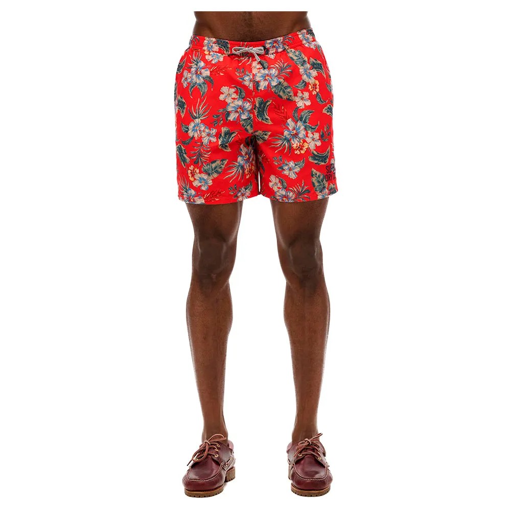 SUPERDRY Hawaiian Print 16 Sw 短褲 夏威夷印花 快乾 正品歐洲代購 [141845059]