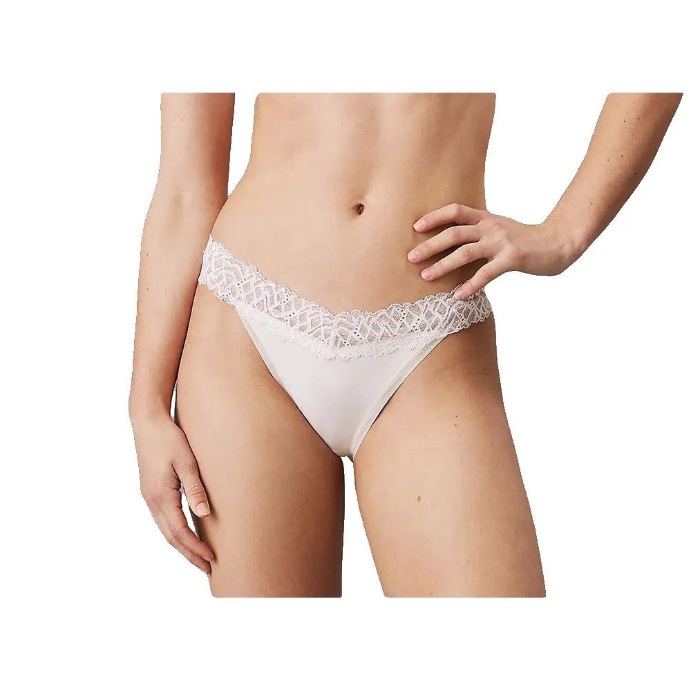 CALVIN KLEIN Dipped Bikini Pantie 彈性 蕾絲 正品歐洲代購 [141898138]