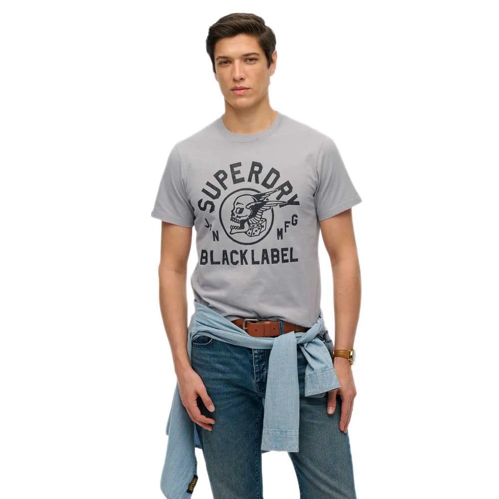 SUPERDRY Black Label Short Sl T恤 舒適 百搭 正品歐洲代購 [141962162]