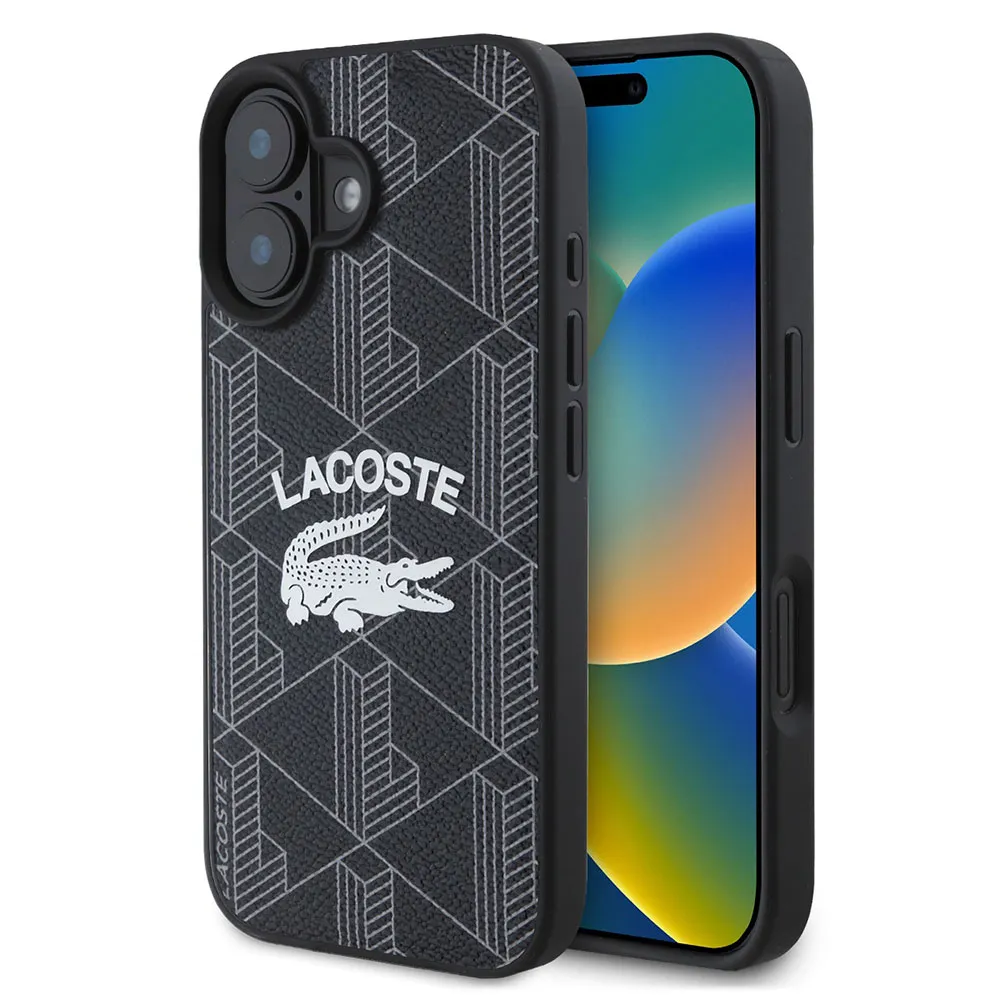 LACOSTE Blend Monogram Magsafe Iphone 16 Phone Case 保護殼 正品代購