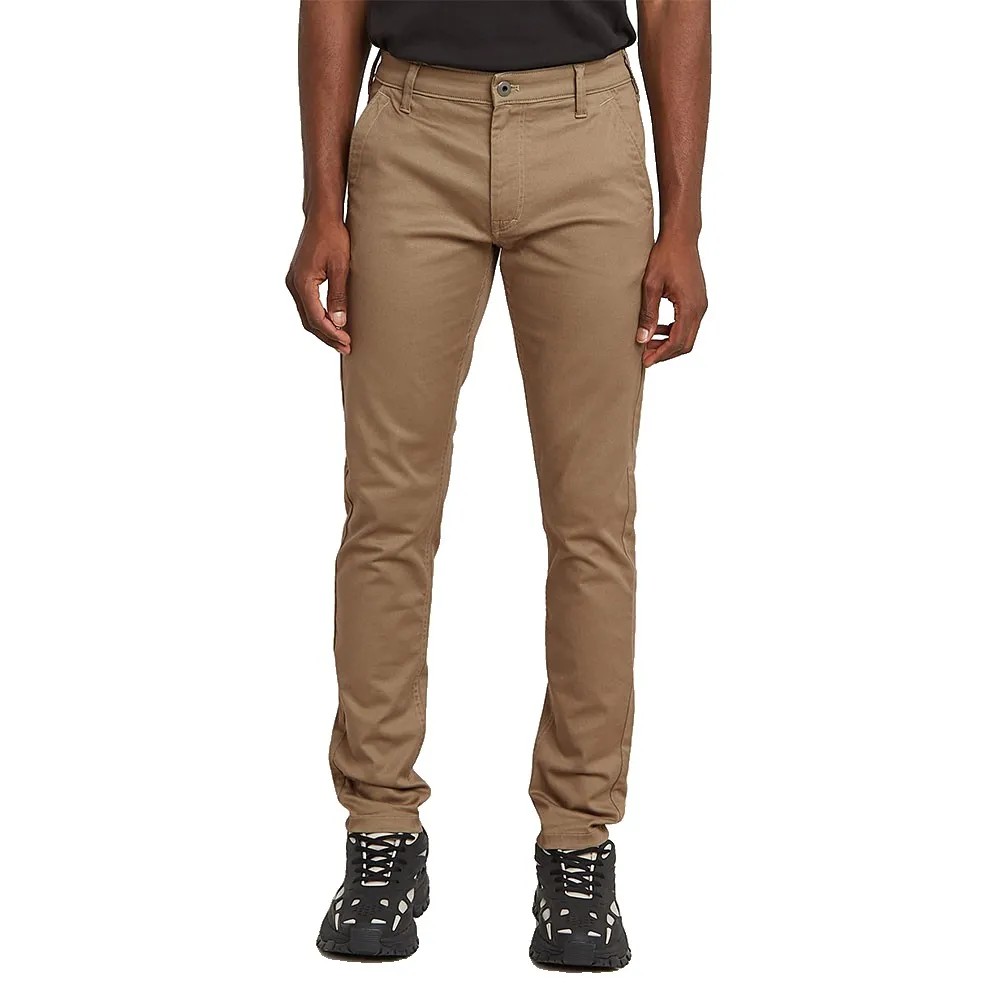 G-STAR RAW Star Skinny Chino 長褲 修身彈性 舒適卡其 正品歐洲代購 [142029276]
