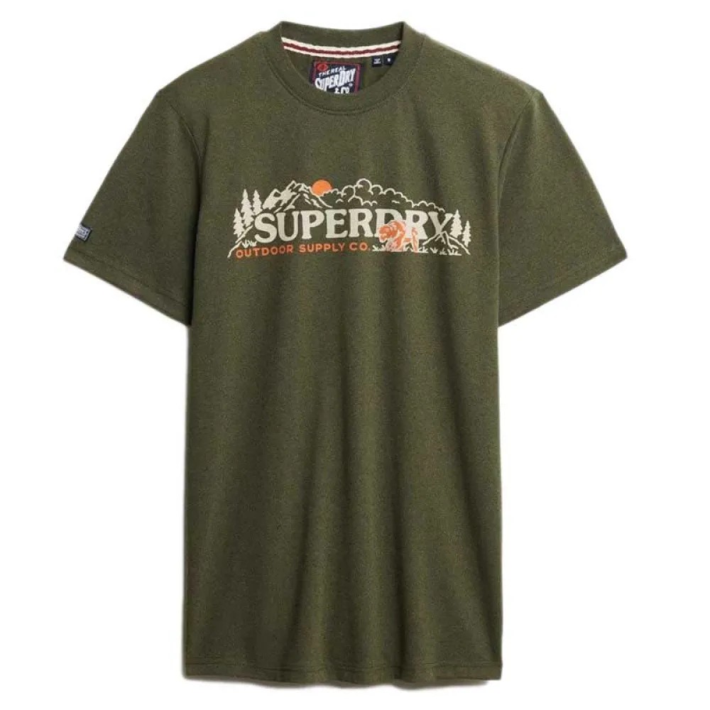 SUPERDRY Outdoor Scene Relaxe T恤 寬鬆 柔軟 正品歐洲代購 [142160051]