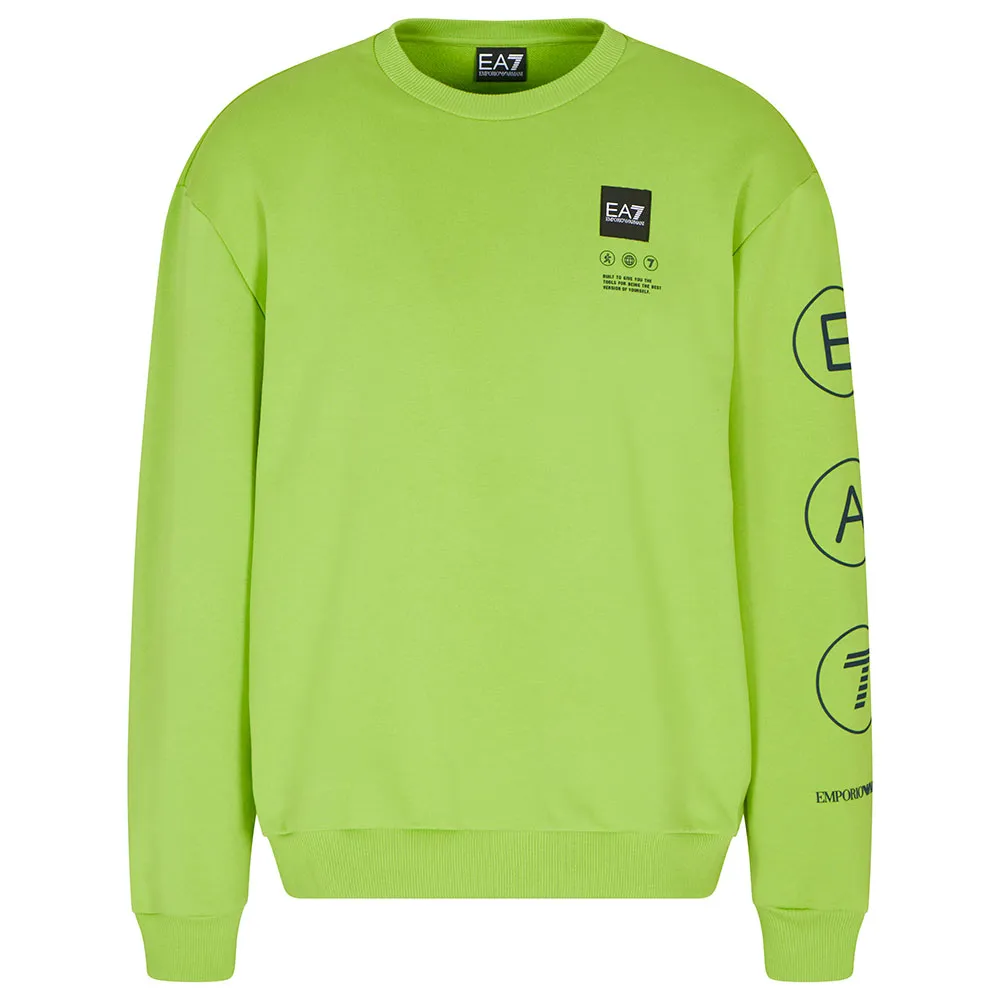 EA7 EMPORIO ARMANI Train Logo Series Coft Writings 大學T 正品代購