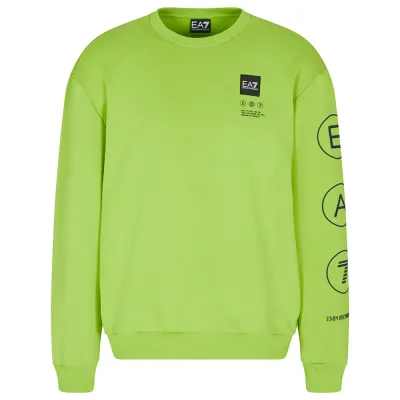 EA7 EMPORIO ARMANI Train Logo Series Coft Writings 大學T 正品代購