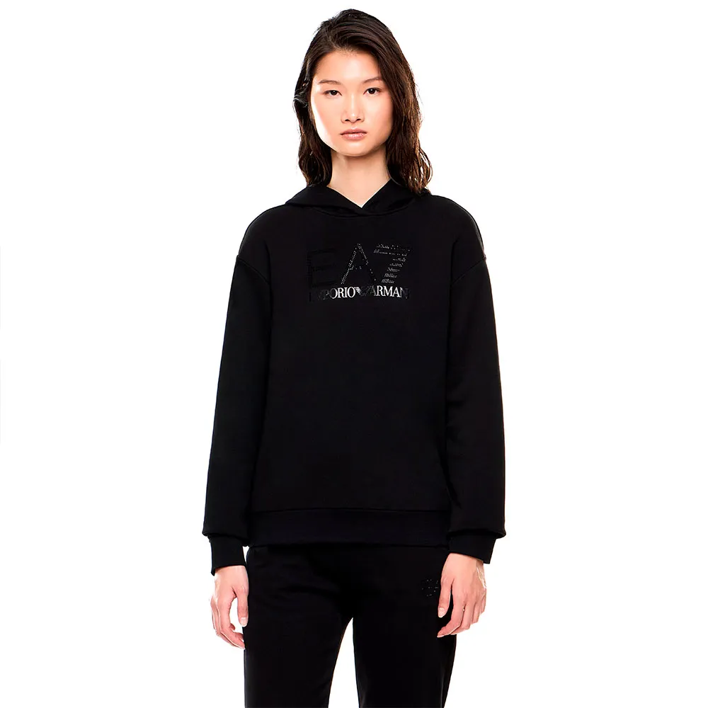 EA7 EMPORIO ARMANI Train Logo Series Fancy Strass 大學T 正品代購