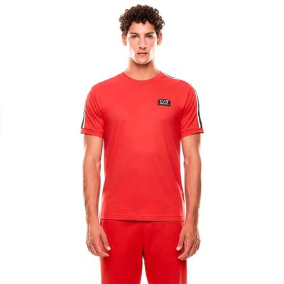 EA7 EMPORIO ARMANI Train Logo Series Tape Co Short Sleeve T Shirt T恤 正品代購