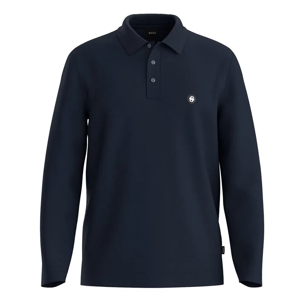 BOSS Paley Long Sleeve POLO衫 舒適 透氣 有領 休閒 正品歐洲代購 [142186238]