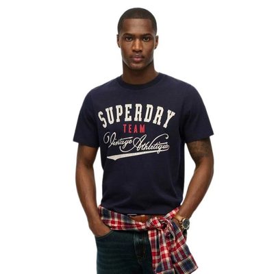 SUPERDRY Athletic Relaxed Fit T恤 舒適 寬鬆 正品歐洲代購 [142221968]