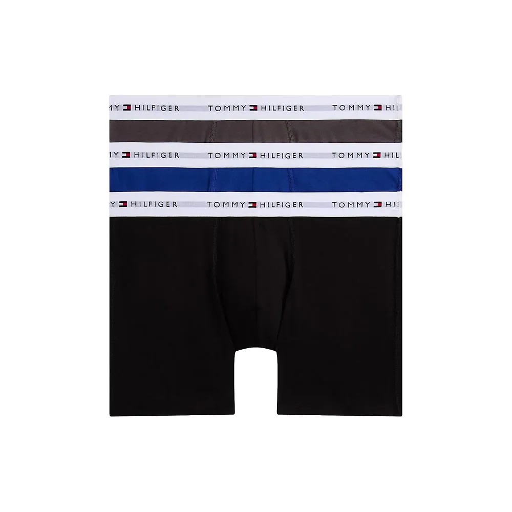 TOMMY HILFIGER Signature Ctn Ess 四角褲 舒適 正品歐洲代購 [142276826]