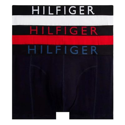 TOMMY HILFIGER 3件組 四角褲 彈性 舒適 透氣 男內褲 平口褲 正品歐洲代購 [142276880]