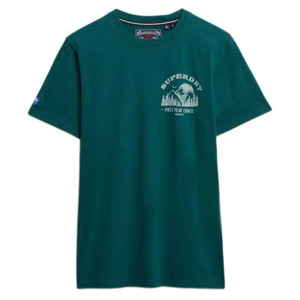SUPERDRY Lo Fi Outdoors Short T恤 寬鬆版型 正品歐洲代購 [142283668]