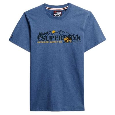 SUPERDRY Outdoor Scene Relaxe T恤 棉質 寬鬆版型 正品歐洲代購 [142283778]