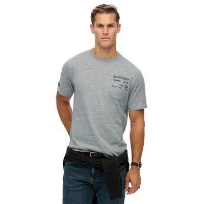 SUPERDRY Utility Loose Fit Sh T恤 寬鬆 純棉 正品歐洲代購 [142283882]