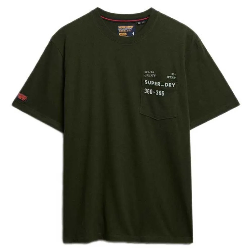 SUPERDRY Utility Loose Fit Sh T恤 寬鬆 棉質 正品歐洲代購 [142283883]