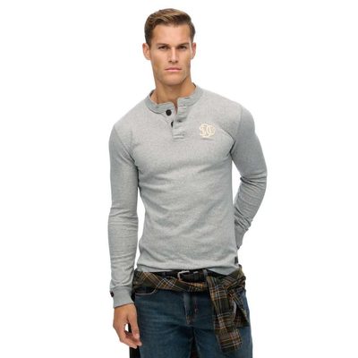 SUPERDRY Vintage Athletic Gra T恤 復古 舒適 透氣 正品歐洲代購 [142283890]