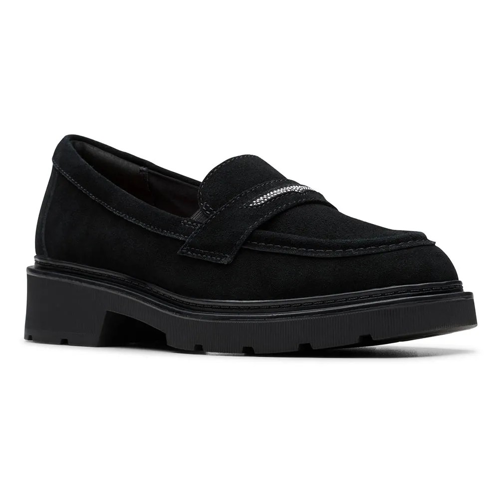 CLARKS Lauryl Step 樂福鞋 舒適 防滑 經典 百搭 麂皮 正品歐洲代購 [142287404]