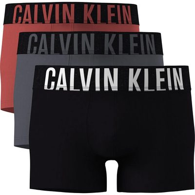 CALVIN 3件組 Klein 四角褲 舒適 透氣 男內褲 平口褲 正品歐洲代購 [142321338]