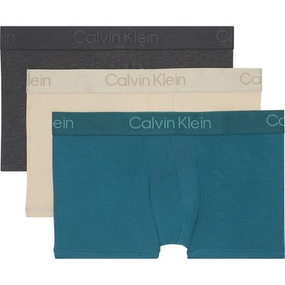 CALVIN 3件組 Klein 四角褲 莫代爾 涼感 男內褲 平口褲 正品歐洲代購 [142321344]