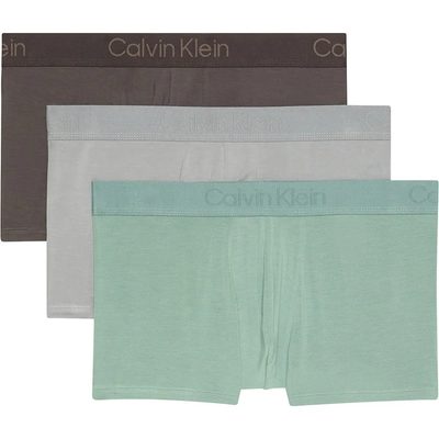 CALVIN 3件組 Klein 四角褲 莫代爾 涼感 男內褲 平口褲 正品歐洲代購 [142321345]
