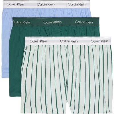 CALVIN 3件組 Klein 四角褲 舒適 吸濕排汗 男內褲 平口褲 正品歐洲代購 [142321348]