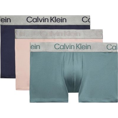 CALVIN 3件組 Klein 四角褲 吸濕排汗 四向彈性 男內褲 平口褲 正品歐洲代購 [142321351]