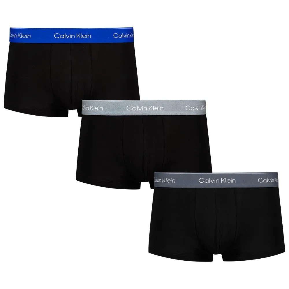 CALVIN 3件組 Klein 四角褲 透氣 低腰 男內褲 平口褲 正品歐洲代購 [142321360]