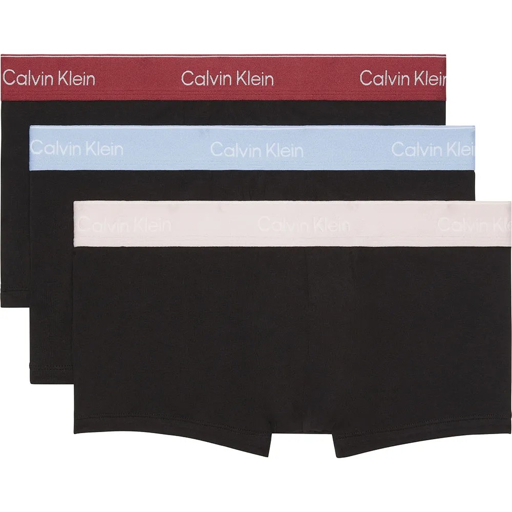 CALVIN 3件組 Klein 四角褲 透氣 低腰 男內褲 平口褲 正品歐洲代購 [142321361]