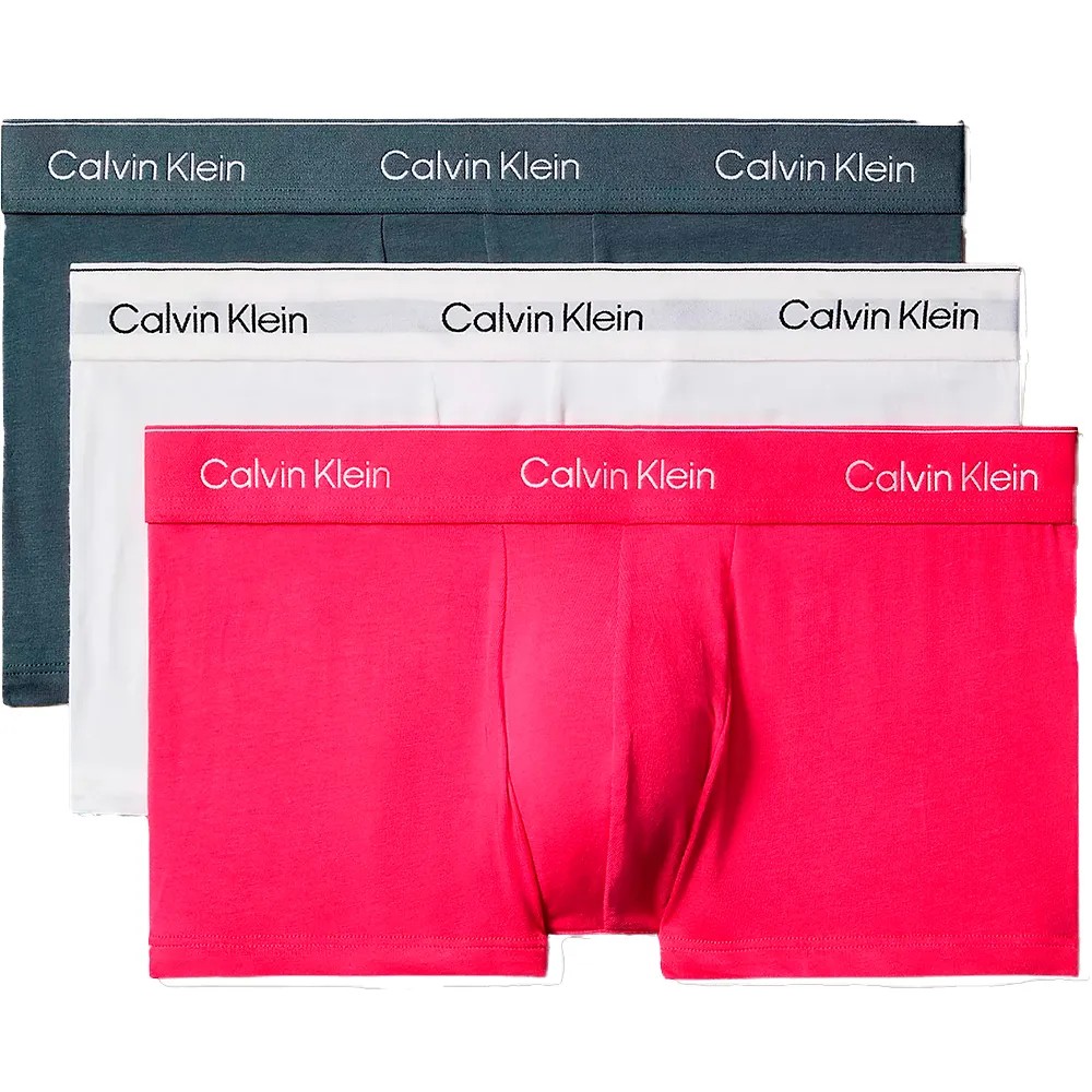 CALVIN 3件組 Klein 四角褲 透氣 低腰 男內褲 平口褲 正品歐洲代購 [142321364]