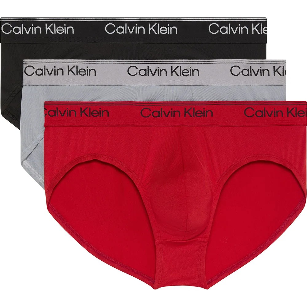 CALVIN 3件組 Klein Brief Slips 無縫 涼感 正品歐洲代購 [142321369]