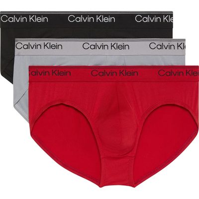 CALVIN 3件組 Klein Brief Slips 無縫 涼感 正品歐洲代購 [142321369]