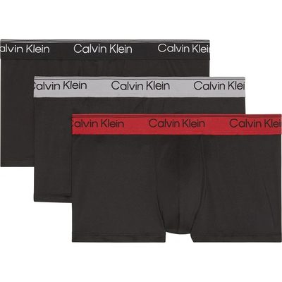 CALVIN 3件組 Klein 四角褲 舒適 吸濕排汗 男內褲 平口褲 正品歐洲代購 [142321372]