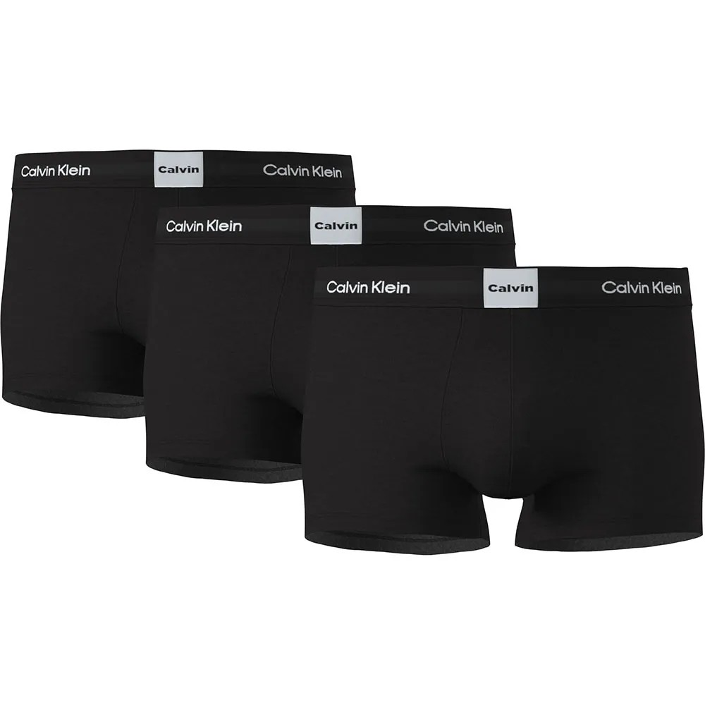 CALVIN 3件組 Klein 四角褲 透氣 舒適 男內褲 平口褲 正品歐洲代購 [142321386]