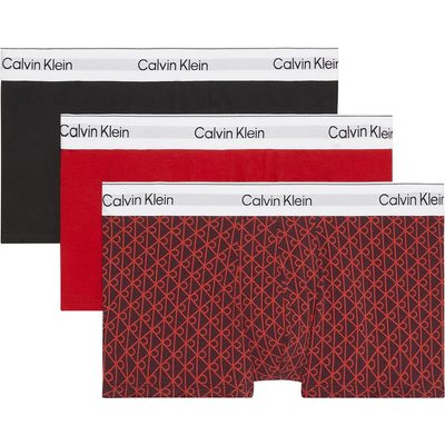 CALVIN 3件組 Klein 四角褲 彈性 透氣 舒適 男內褲 平口褲 正品歐洲代購 [142321396]