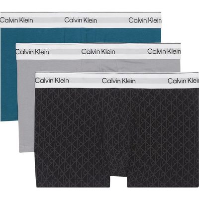 CALVIN 3件組 Klein 四角褲 透氣 舒適 男內褲 平口褲 正品歐洲代購 [142321397]