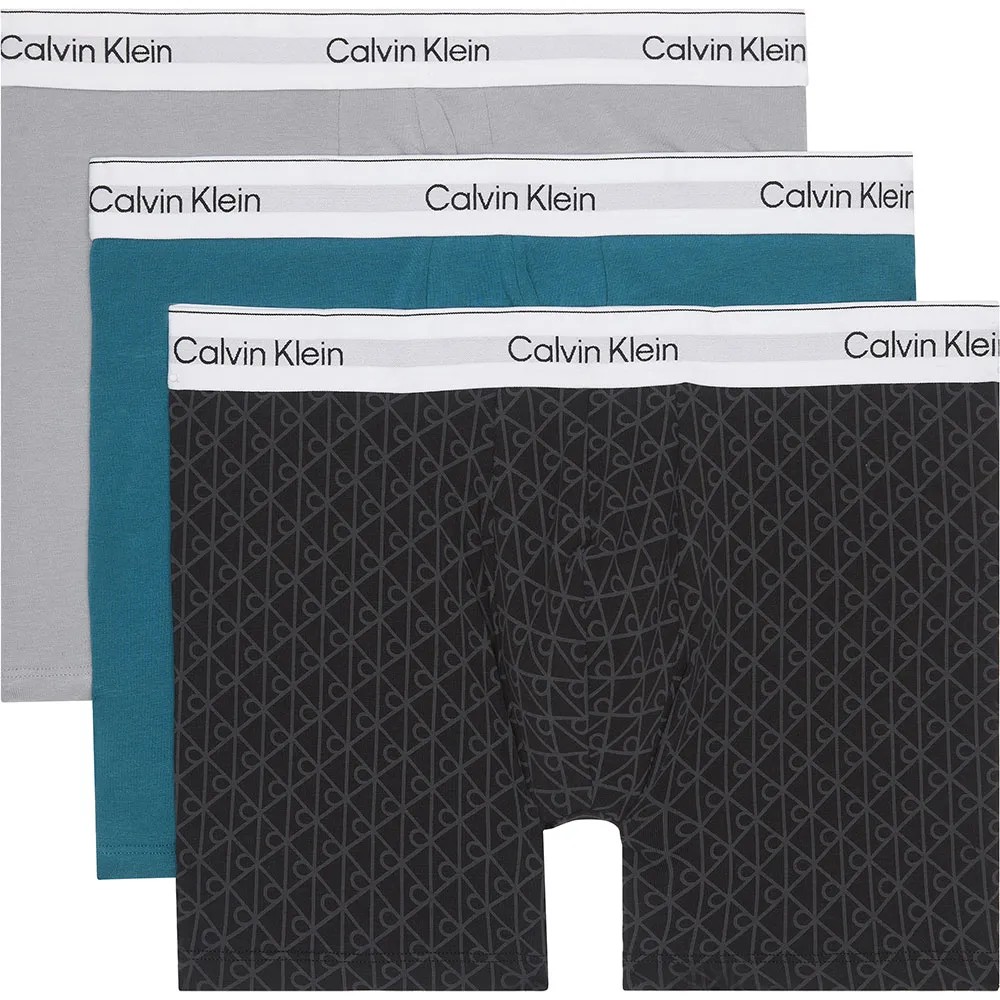 CALVIN 3件組 Klein Brief 四角褲 透氣 舒適 男內褲 平口褲 正品歐洲代購 [142321398]