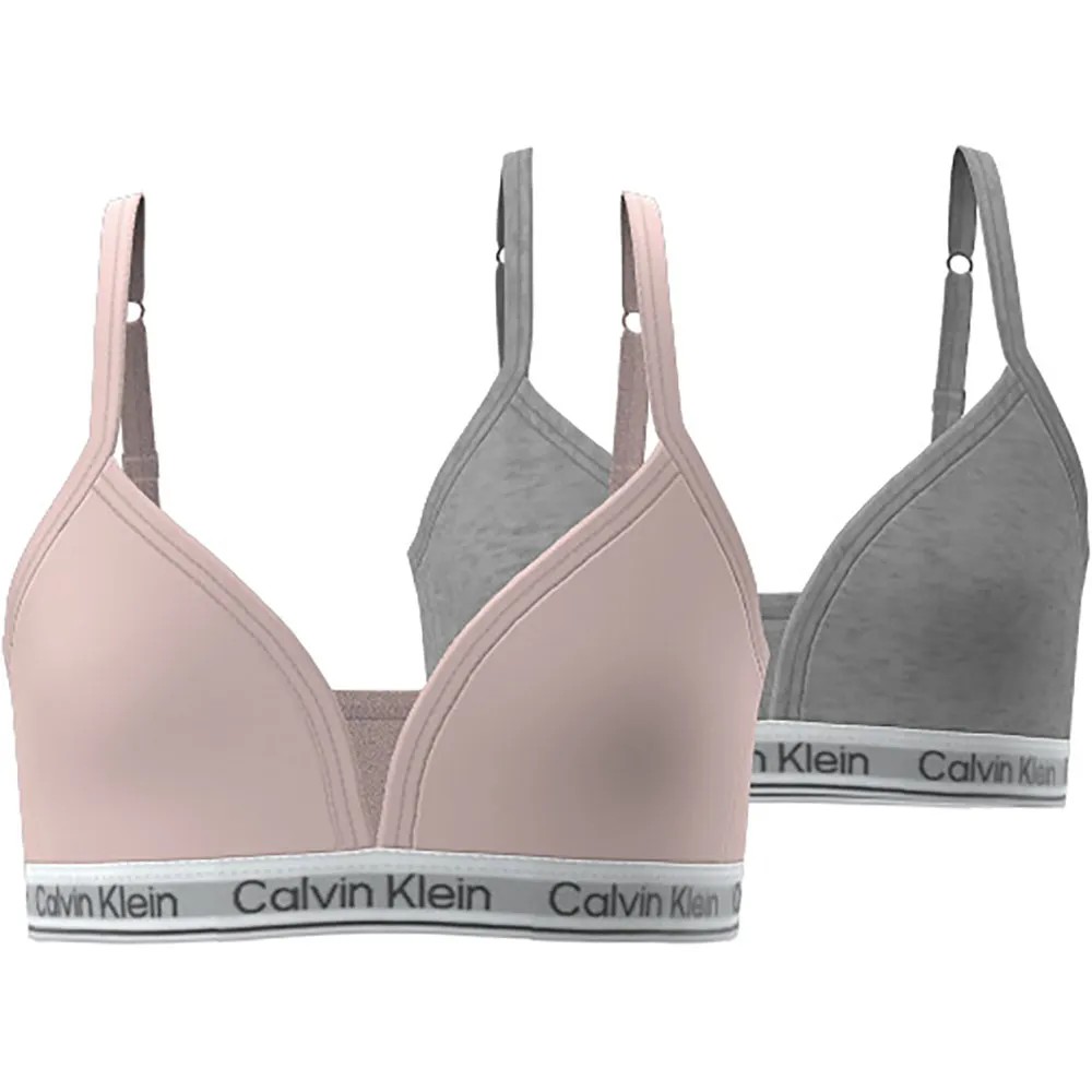CALVIN KLEIN 2件組 Triangle Bra 2 透氣 舒適 正品歐洲代購 [142325437]