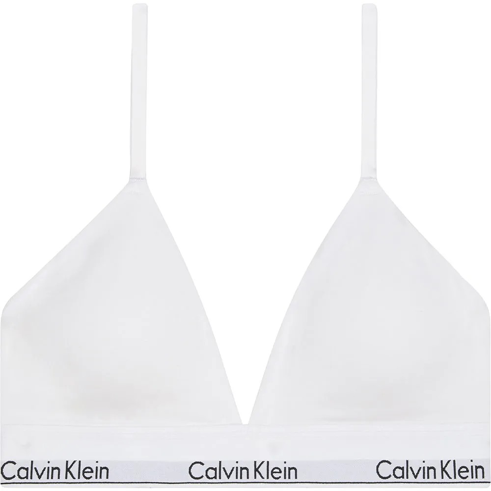 CALVIN KLEIN Triangle Bra 棉質 舒適 正品歐洲代購 [142325484]