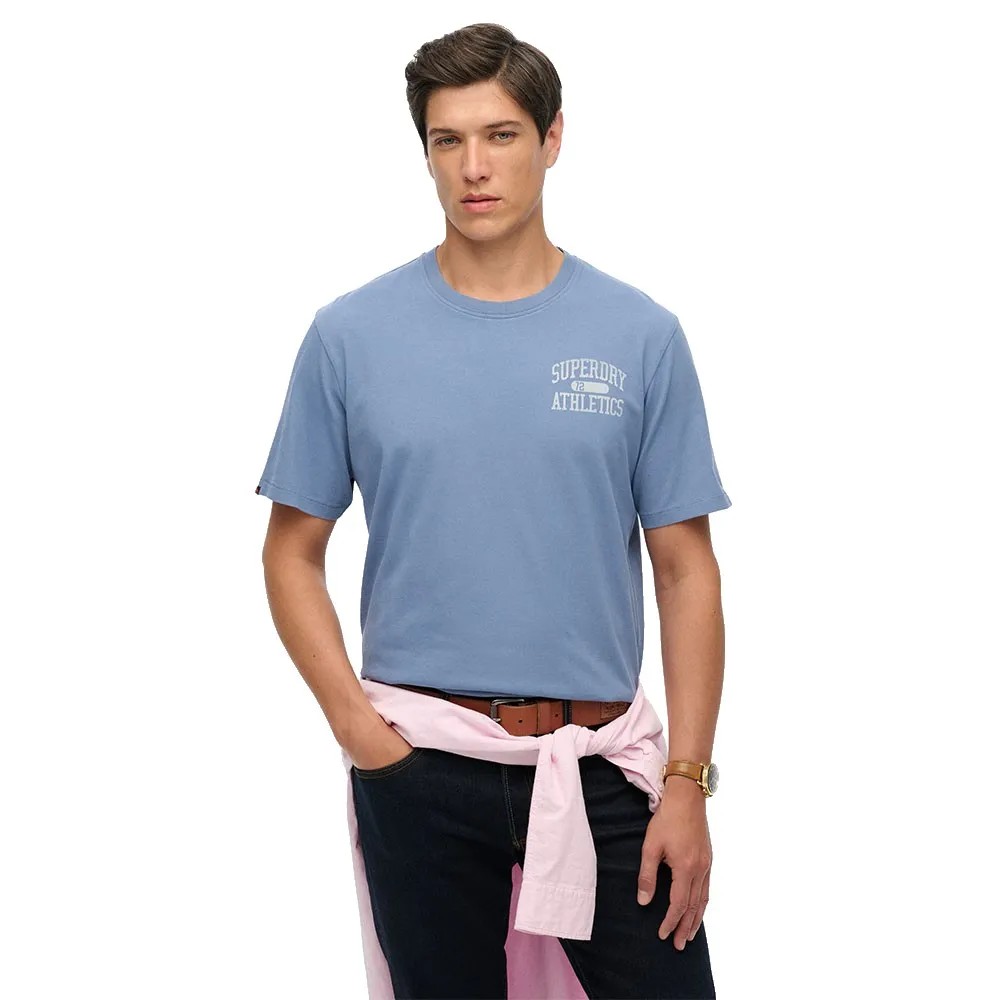 SUPERDRY Athletic Essential S T恤 透氣 寬鬆 正品歐洲代購 [142369283]