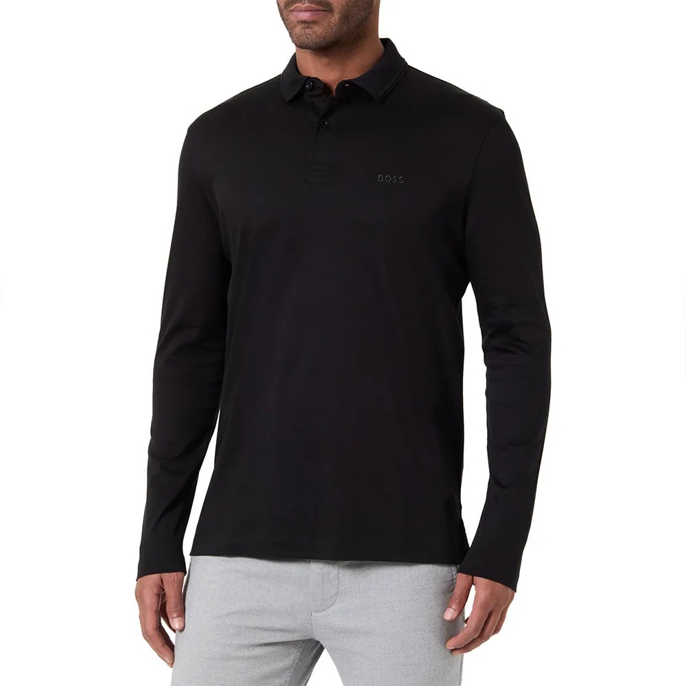 BOSS Pirol Long Sleeve POLO衫 經典 長袖 有領 休閒 正品歐洲代購 [142388427]