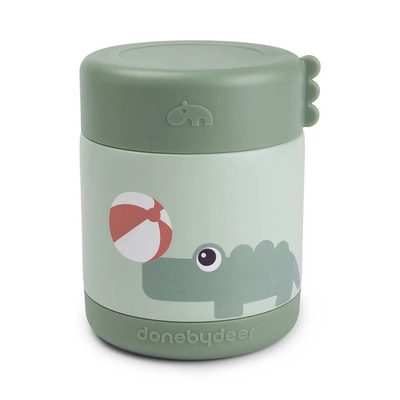 DONE BY DEER Deer Playground Solids Thermo 300ml 保溫瓶與保溫袋 正品代購