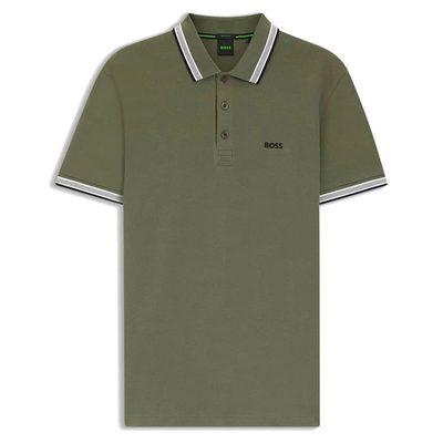 BOSS Paddy Short Sleeve POLO衫 透氣 運動風格 正品歐洲代購 [142504557]