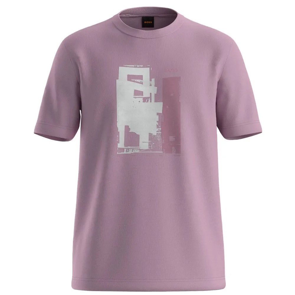 BOSS Imprint Short Sleeve T恤 透氣 舒適 經典 男款 正品歐洲代購 [142529244]