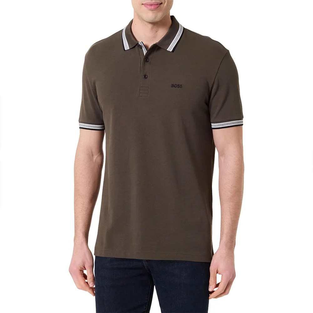 BOSS Paddy Short Sleeve POLO衫 透氣 舒適 有領 休閒 正品歐洲代購 [142529453]