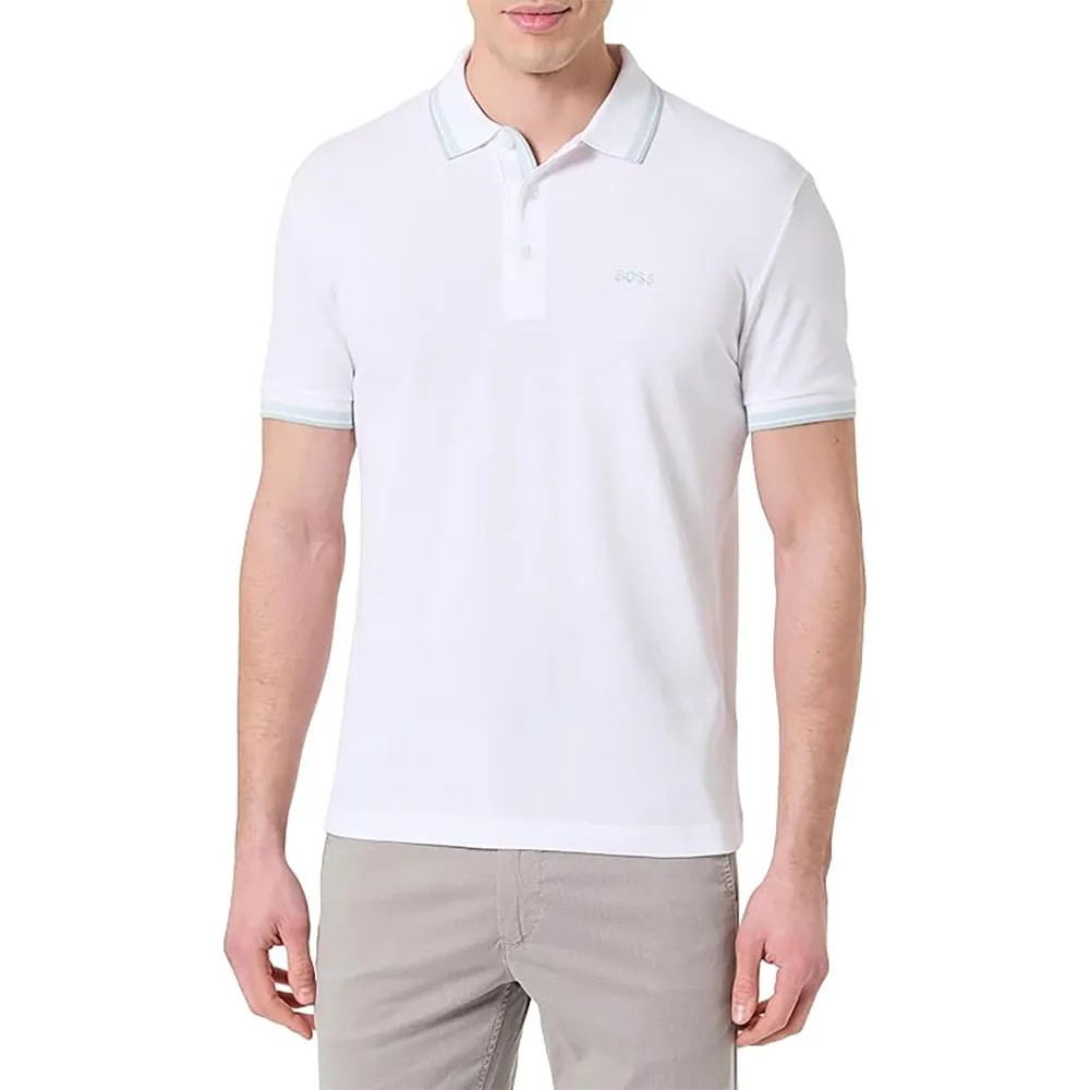 BOSS Paddy Short Sleeve POLO衫 透氣 舒適 有領 休閒 正品歐洲代購 [142529455]
