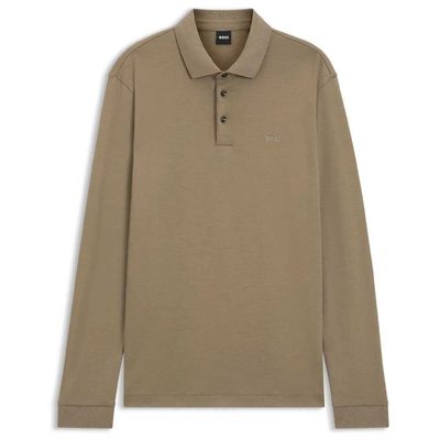 BOSS Pado Long Sleeve POLO衫 透氣 舒適 有領 休閒 正品歐洲代購 [142529463]