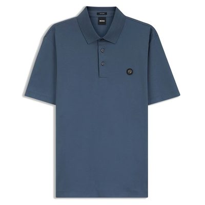 BOSS Parris Short Sleeve POLO衫 絲光棉 舒適 正品歐洲代購 [142529497]
