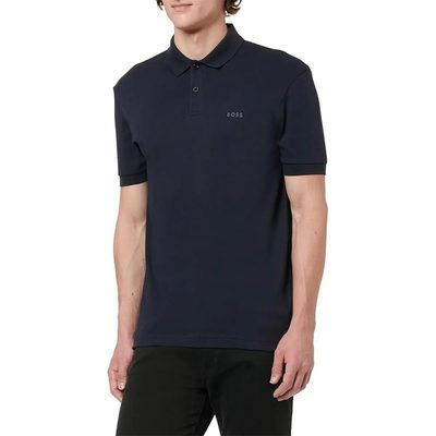 BOSS Pio Short Sleeve POLO衫 純棉 舒適 有領 休閒 正品歐洲代購 [142529529]