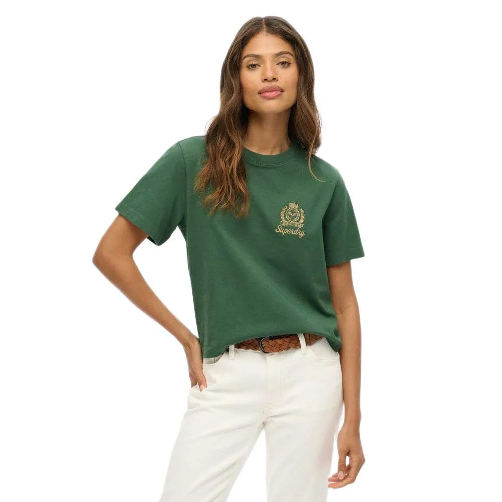 SUPERDRY Country Club Boxy Loose short sleeve T-shirt 歐洲代購 [142686751]