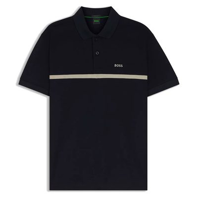 BOSS Paddy Stripe Short S POLO衫 舒適 條紋 正品歐洲代購 [142704385]