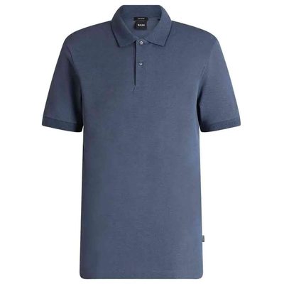 BOSS Parlay Short Sleeve POLO衫 質感紋理 休閒商務 正品歐洲代購 [142704421]
